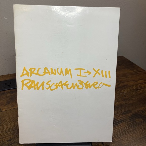 Robert Rauschenberg Arcanum I-XIII Gallery Book 1981 13 Prints Styria Studio